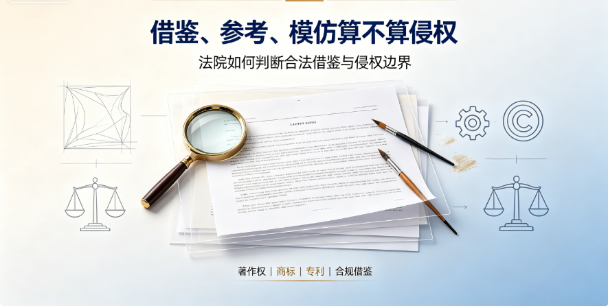 借鉴、参考、模仿到底算不算侵权？法院统一判定标准