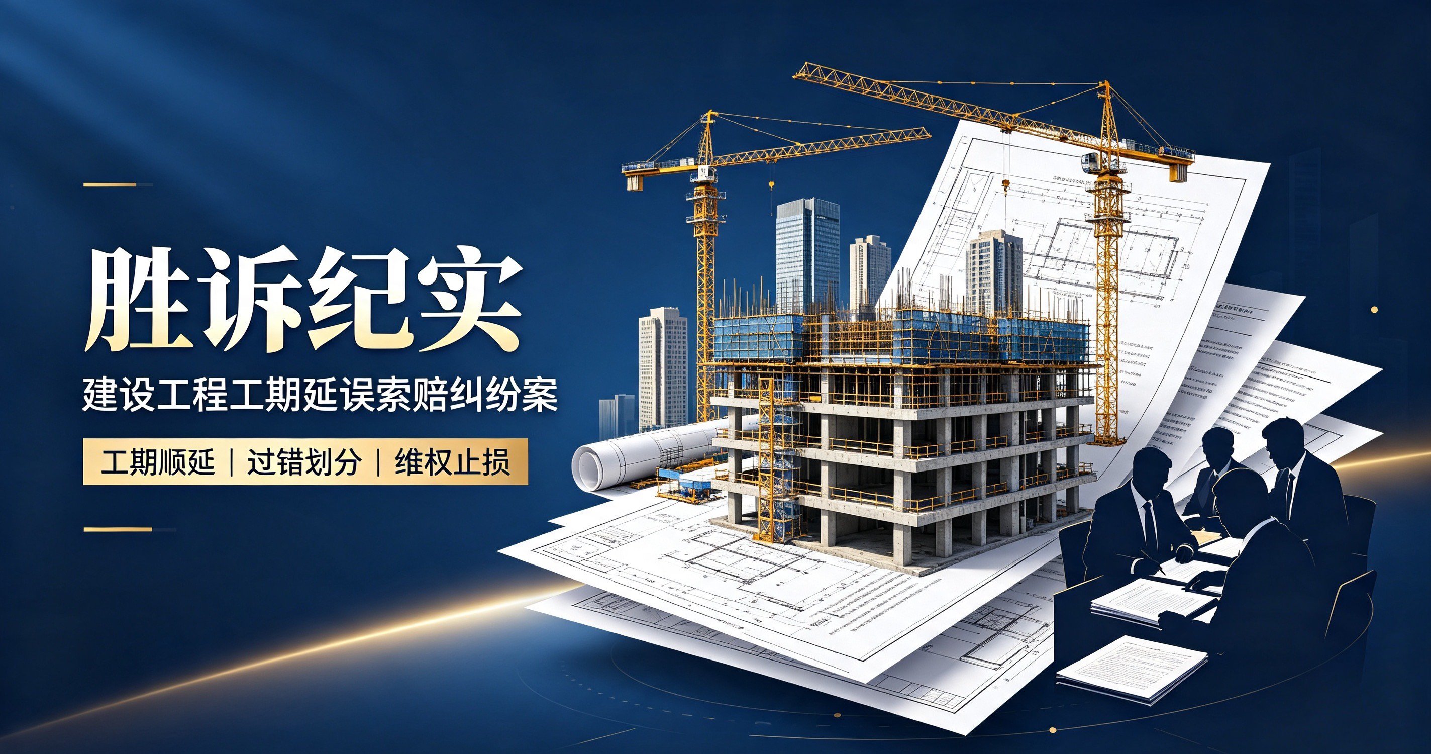 胜诉纪实｜律师团队：建设工程工期延误索赔纠纷案，一审全面维权止