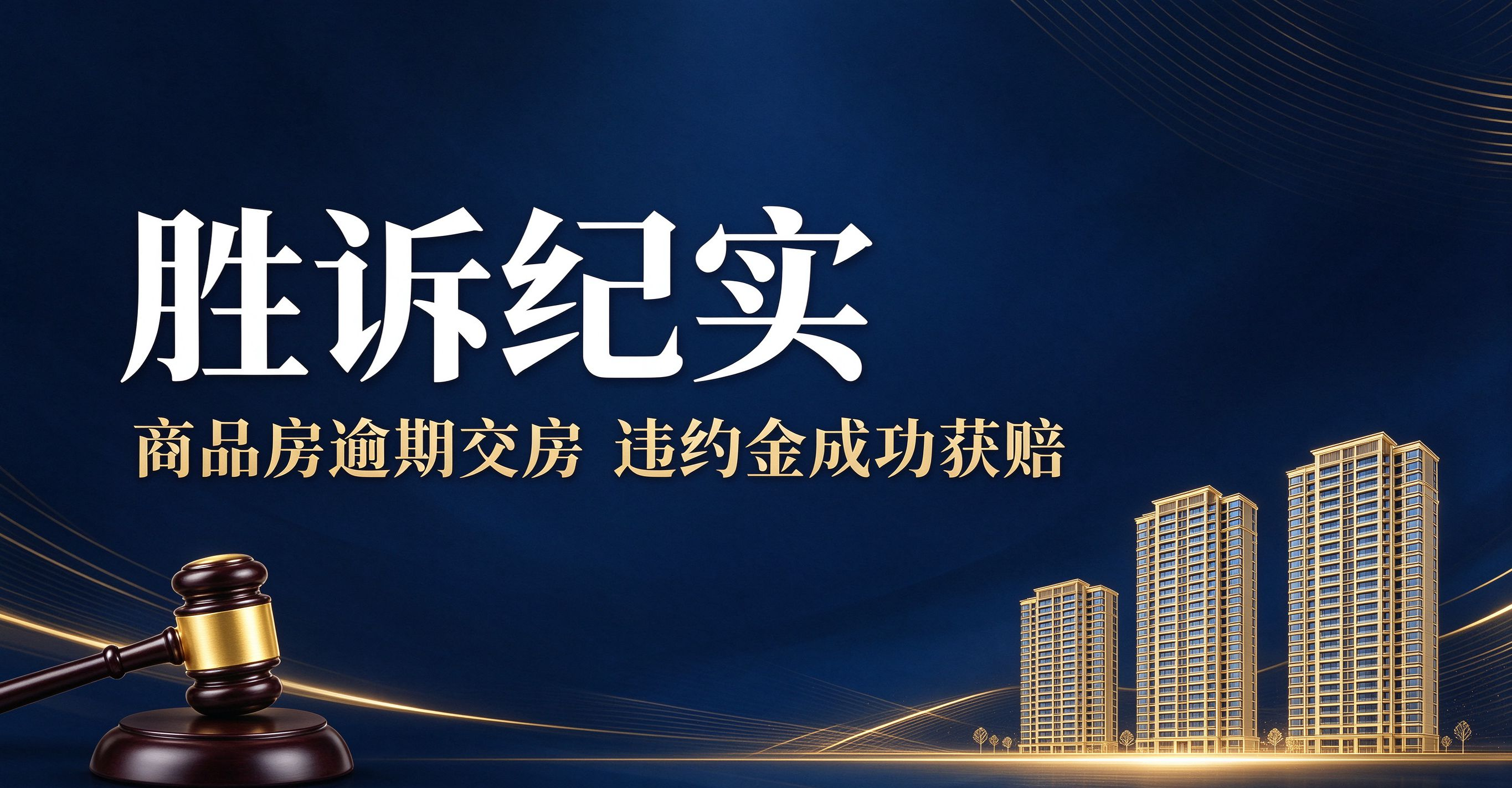 胜诉纪实｜百瑞济南王晓明律师团队：商品房买卖合同纠纷案，一审成功获赔逾期交房违约金！